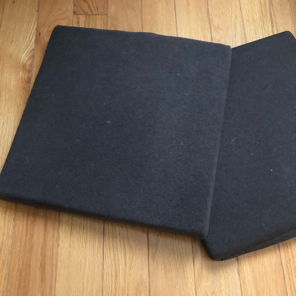 Muji square seat cushions